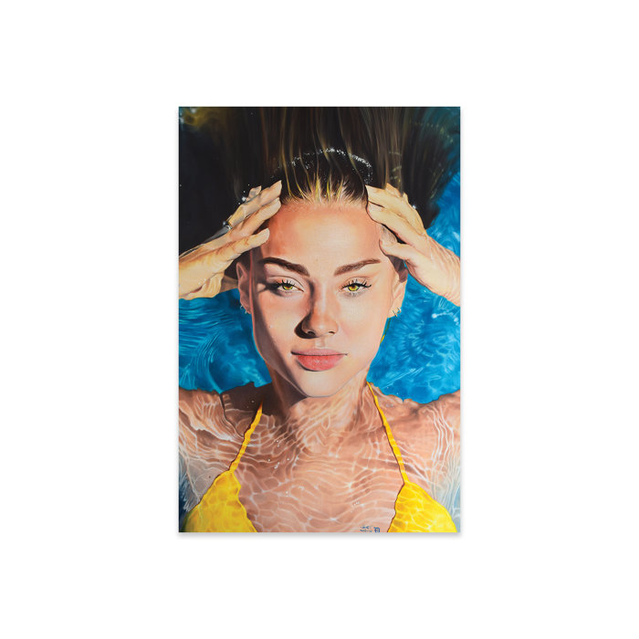 Highland Dunes Halo On Plastic / Acrylic by Krestniy Painting Wayfair